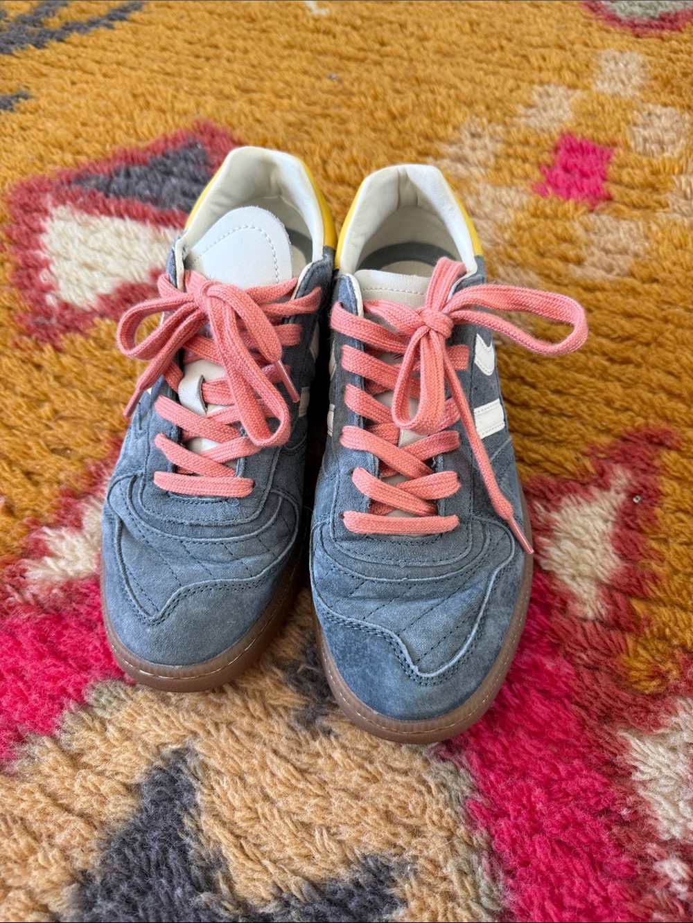 Coolway goal suede leather sneakers - Picture 4 of 7